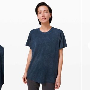 Lululemon All Yours Boyfriend Tee *Cloud Wash